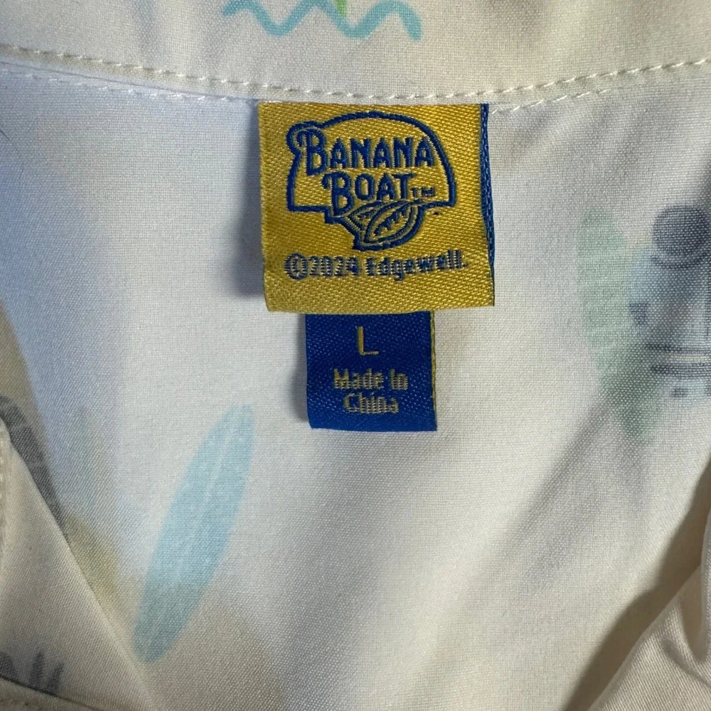 Banana Boat Kids Swim Set, Beach Surf Van Print, UPF‎ 50+, Matching Outfit